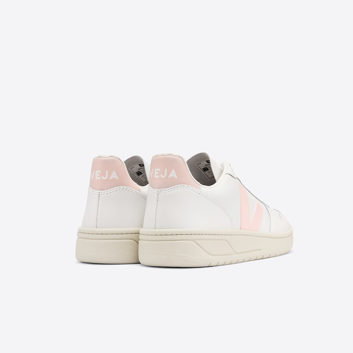 Veja V-10 LEATHER WHITE PETALE