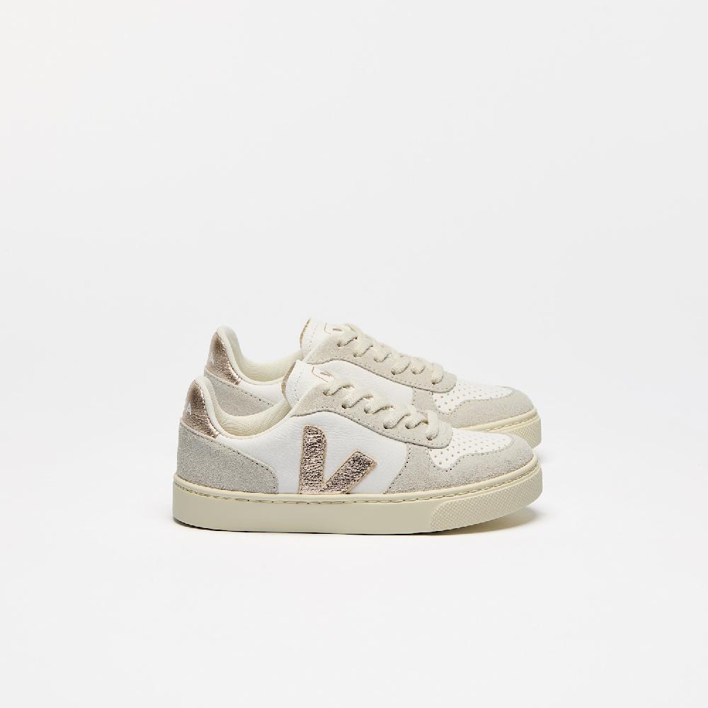 veja V-10 LEATHER WHITE PLATINE NATURAL