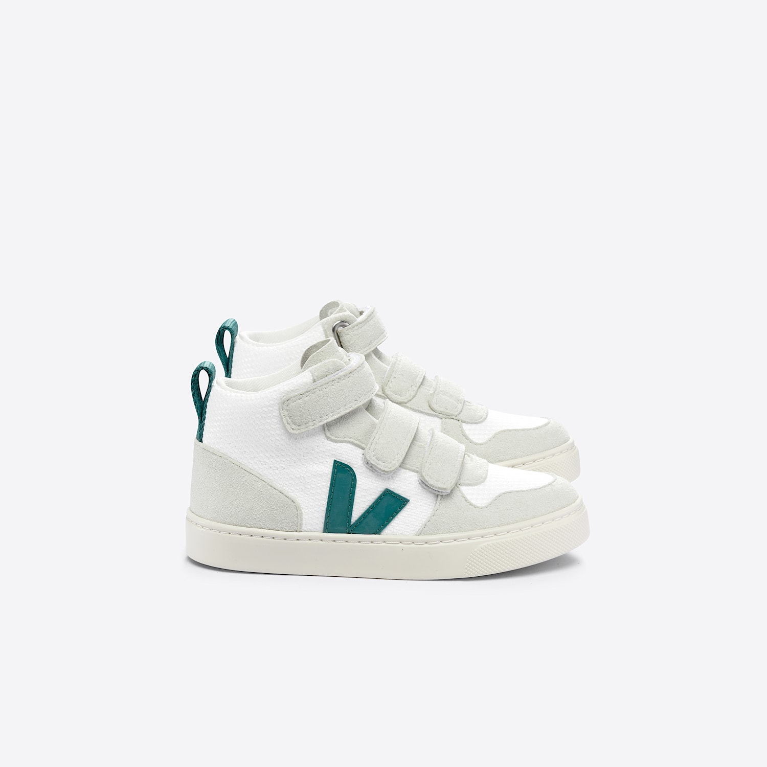 veja V-10 MID B-MESH WHITE BRITTANY
