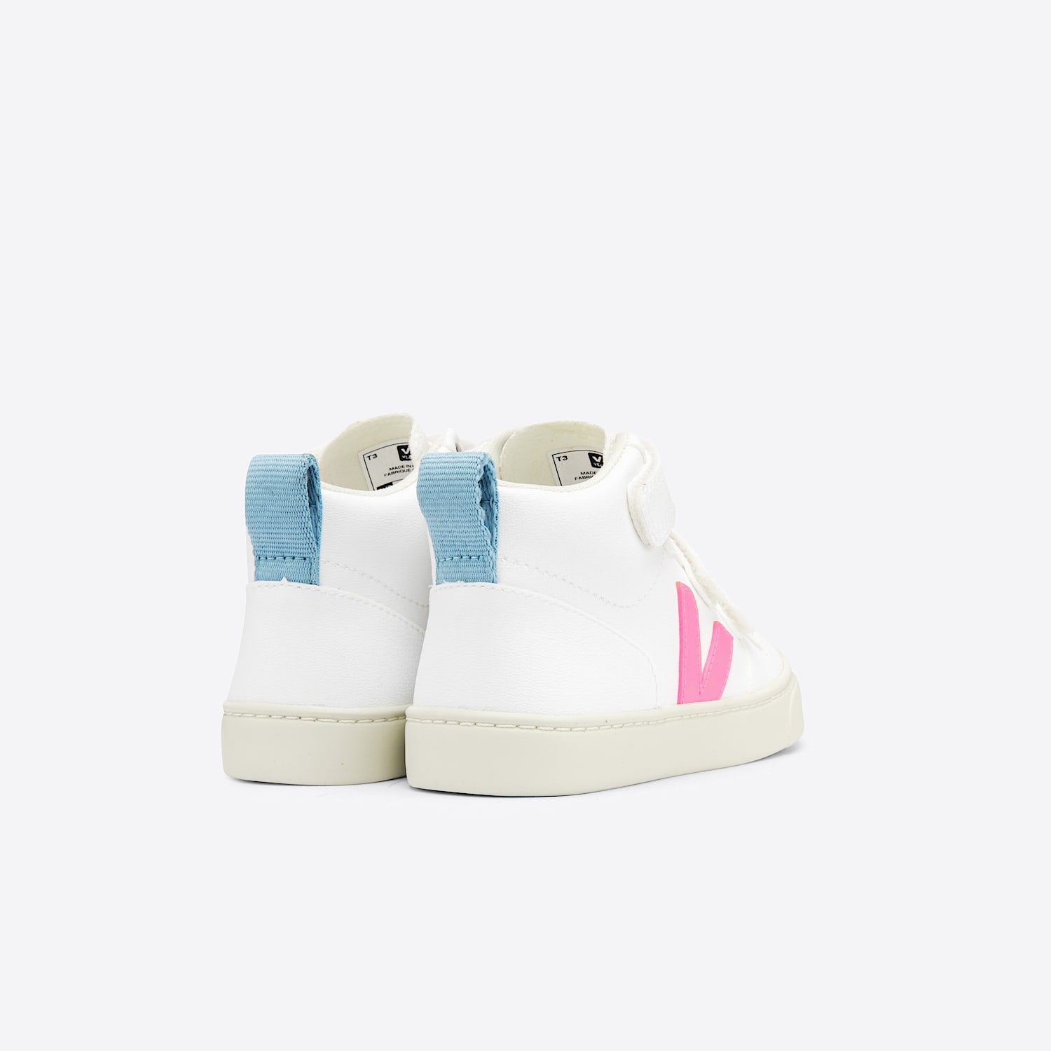 Veja V-10 MID CWL WHITE SARI STEEL