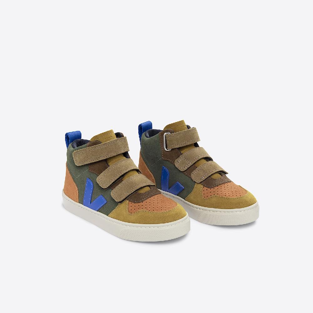 Veja V-10 MID SUEDE MULTICO MUD PAROS