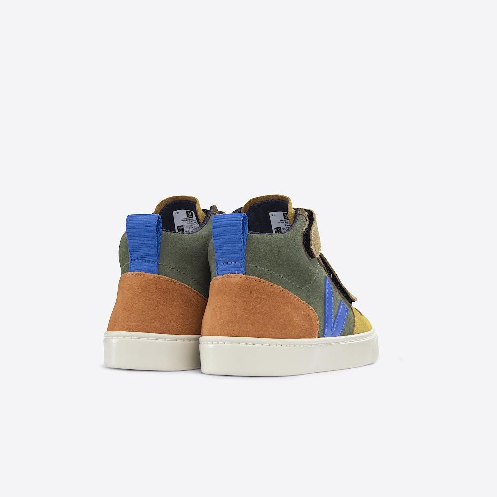 Veja V-10 MID SUEDE MULTICO MUD PAROS