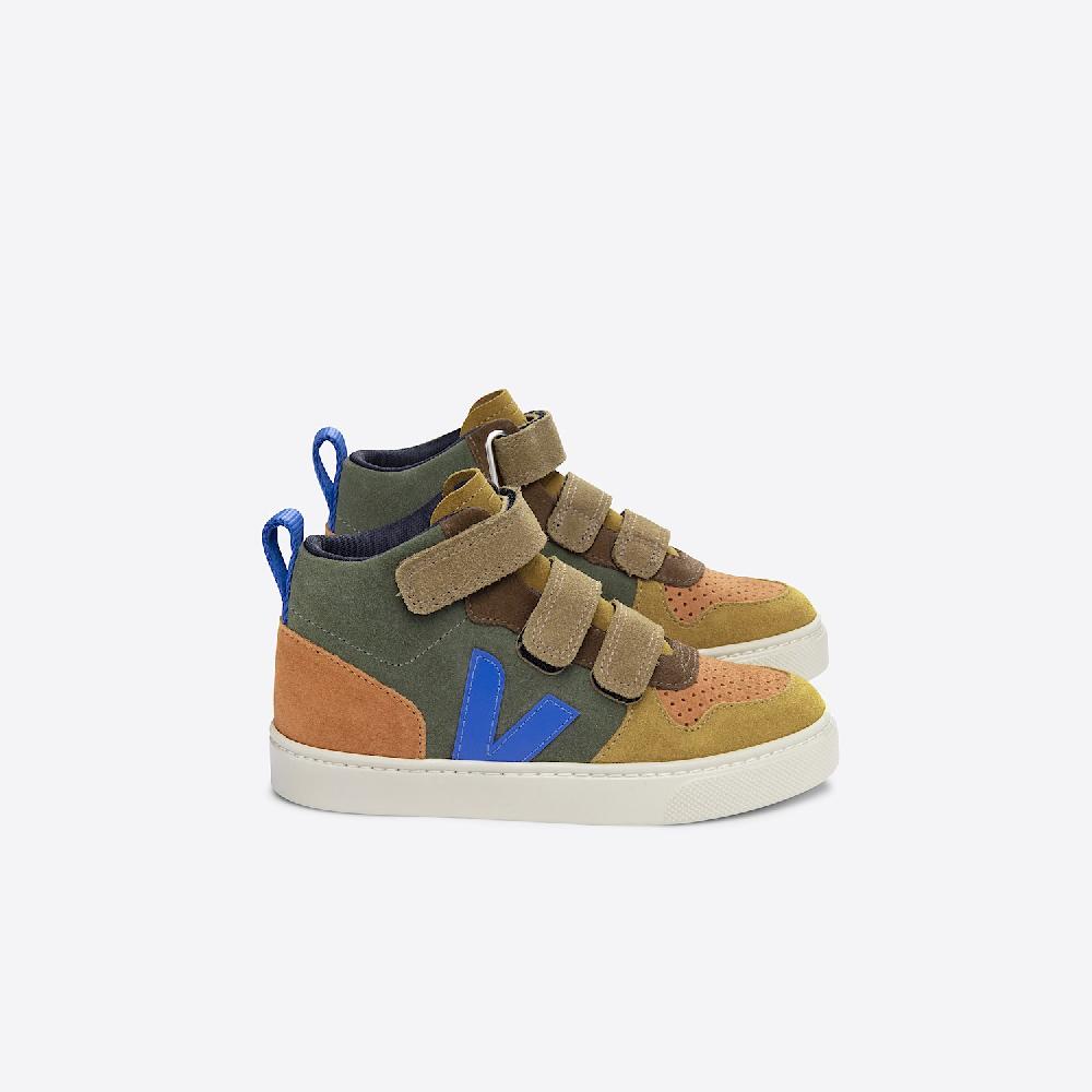 veja V-10 MID SUEDE MULTICO MUD PAROS