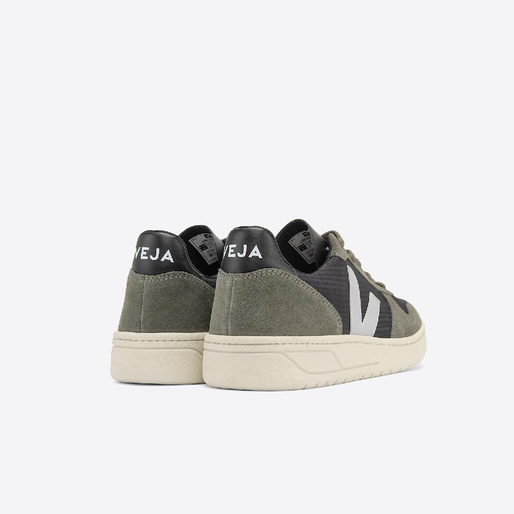 Veja V-10 RIPSTOP BLACK OXFORD GREY MUD