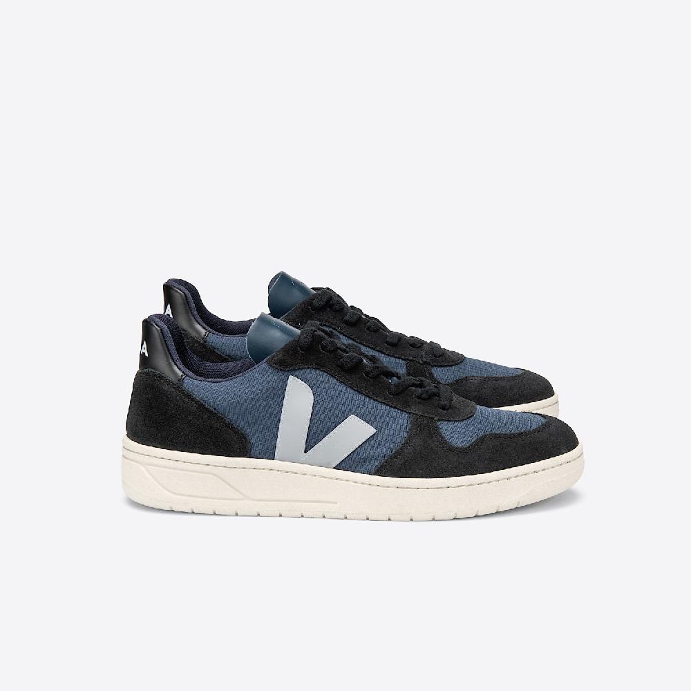 veja V-10 RIPSTOP NAUTICO OXFORD GREY BLACK