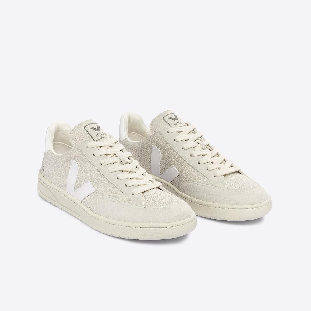 Veja V-12 ALVEOMESH NATURAL WHITE