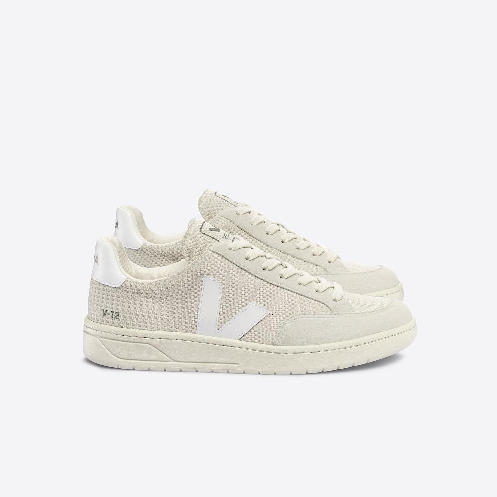 veja V-12 ALVEOMESH NATURAL WHITE