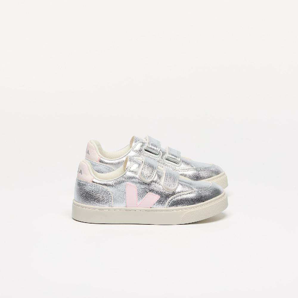 veja V-12 LEATHER SILVER LASSI