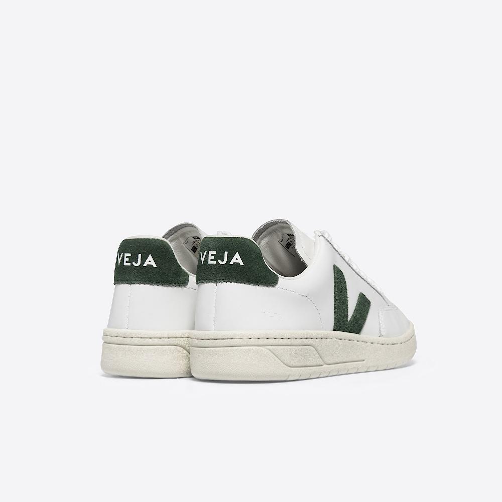 Veja V-12 LEATHER WHITE CYPRUS