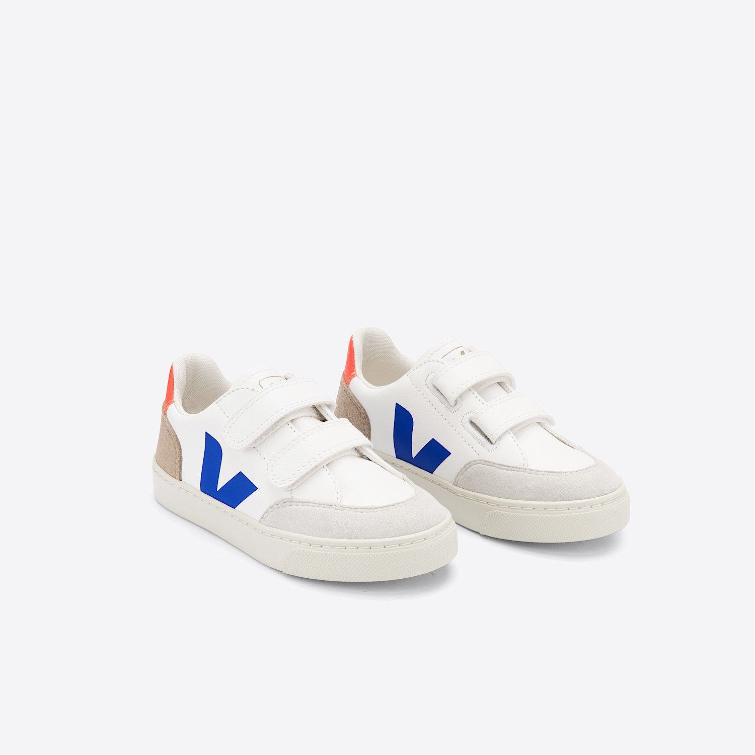 Veja V-12 LEATHER WHITE MULTICO MIEL