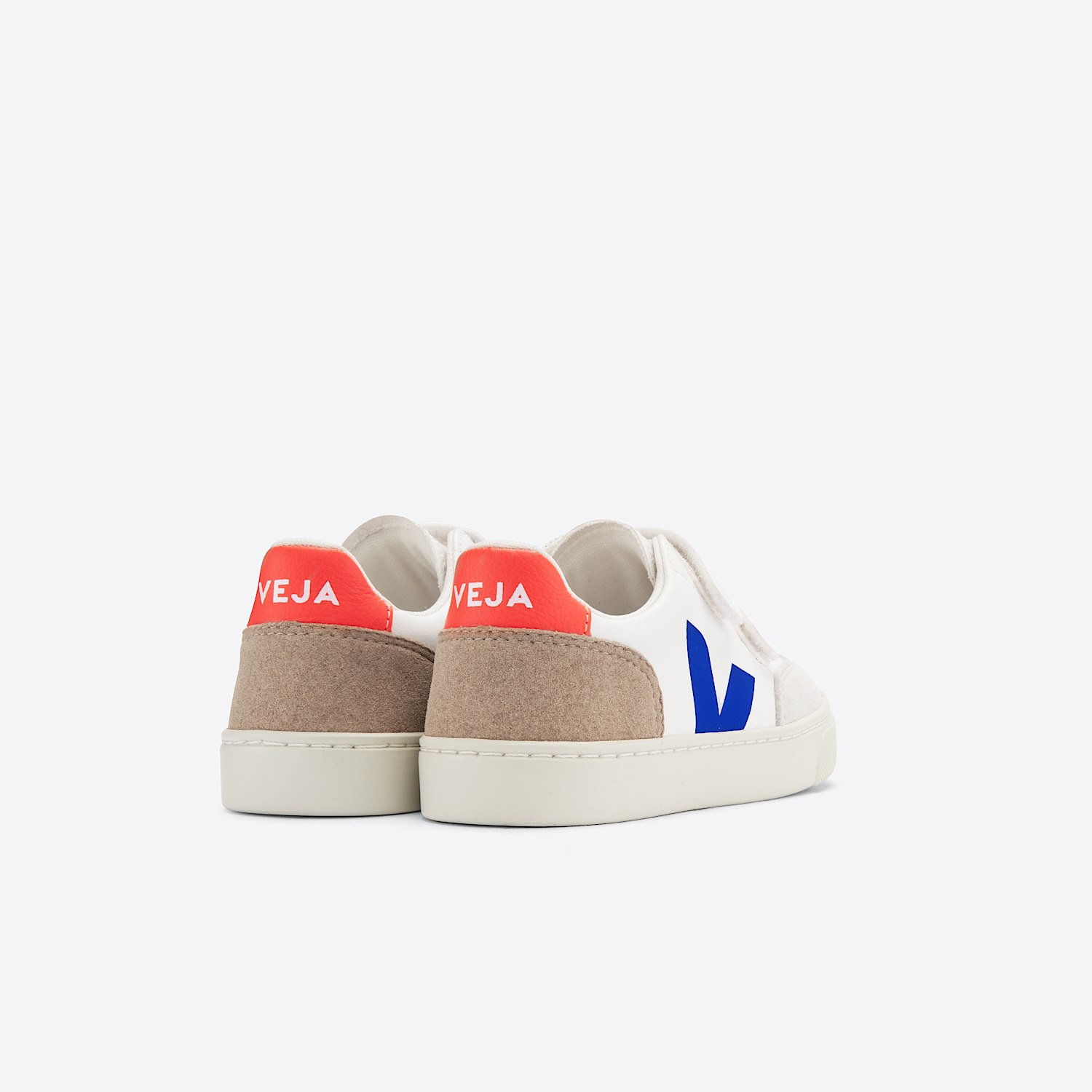 Veja V-12 LEATHER WHITE MULTICO MIEL