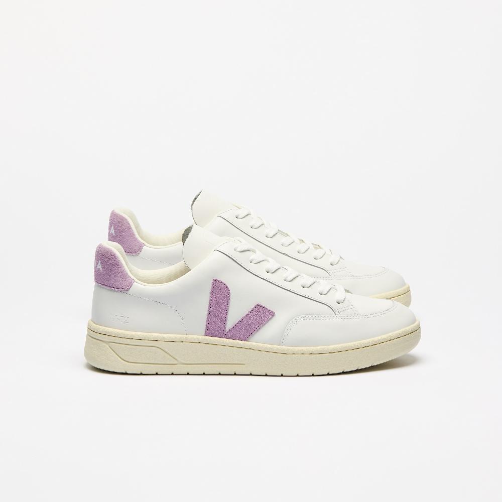 veja V-12 LEATHER WHITE ORCHID