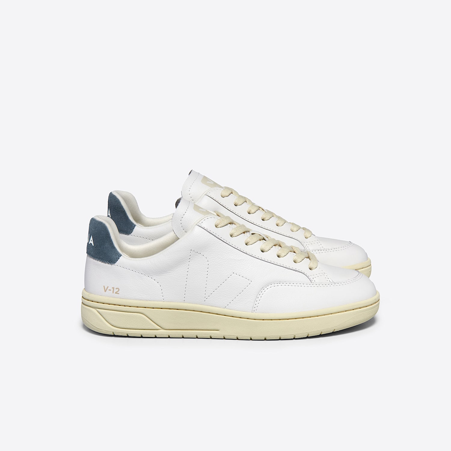 veja V-12 STITCH LEATHER WHITE CALIFORNIA