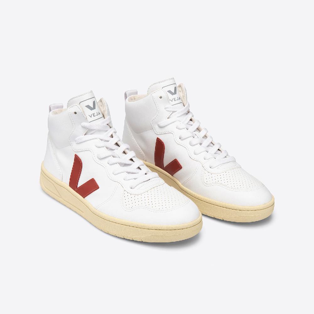 Veja V-15 CWL WHITE ROUILLE BUTTER SOLE