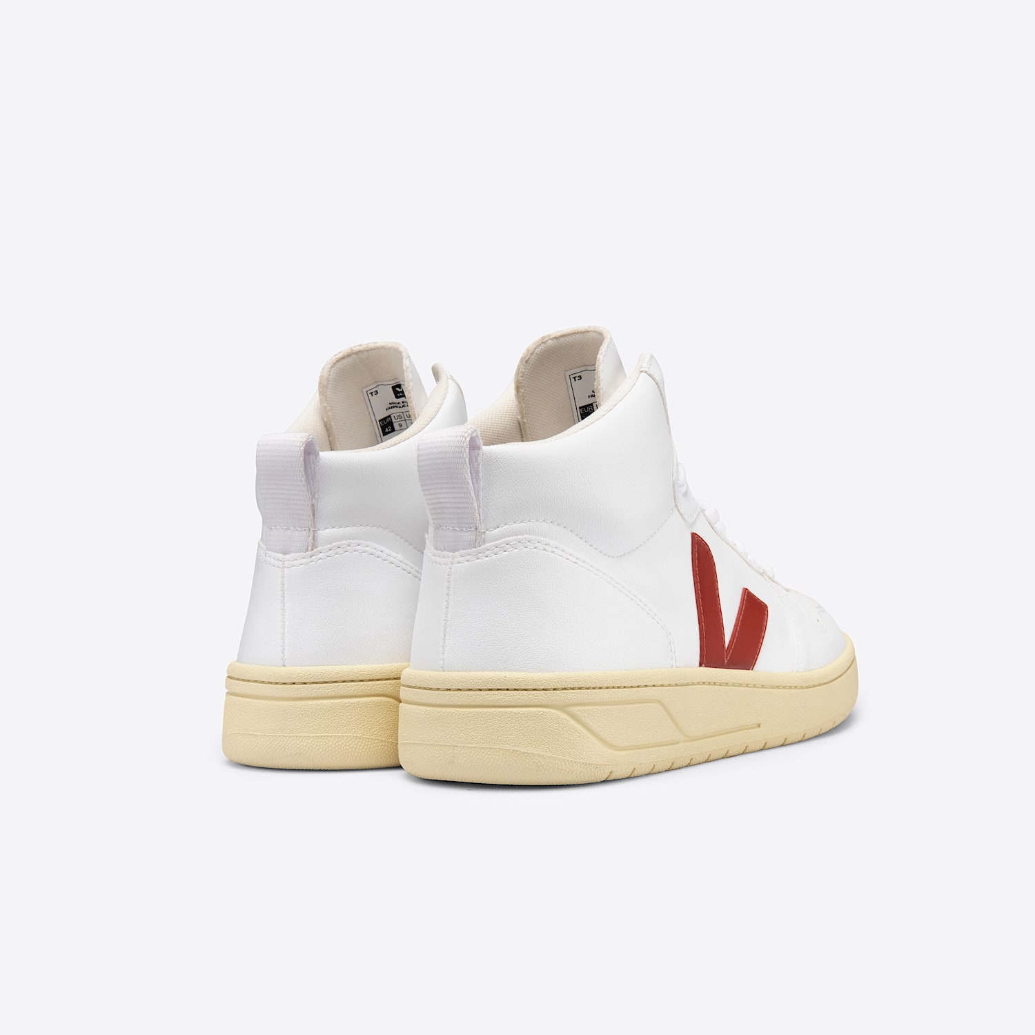 Veja V-15 CWL WHITE ROUILLE BUTTER SOLE