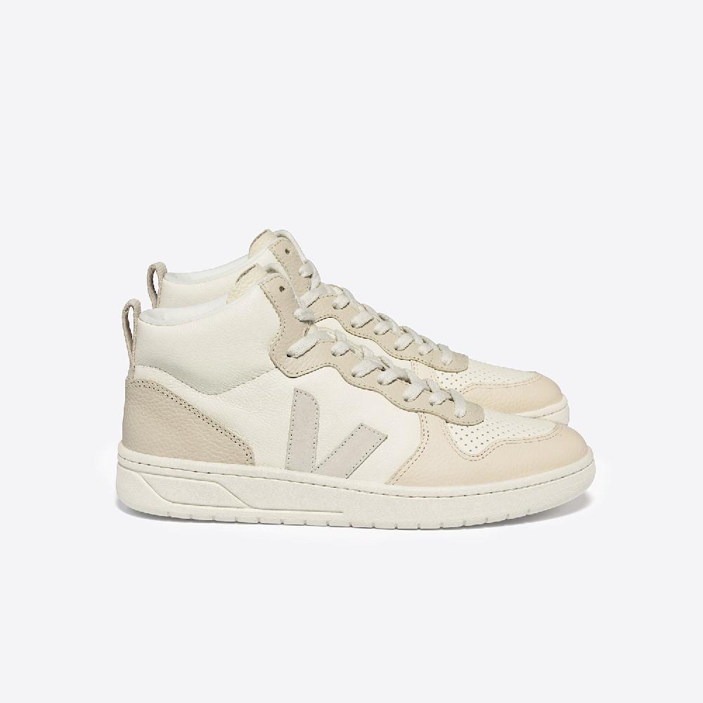 veja V-15 LEATHER CASHEW PIERRE MULTICO