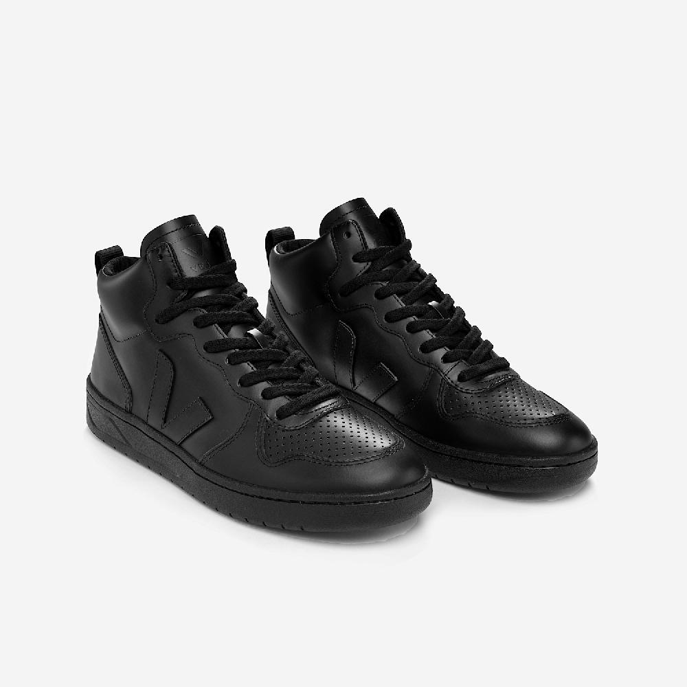 Veja V-15 LEATHER FULL BLACK