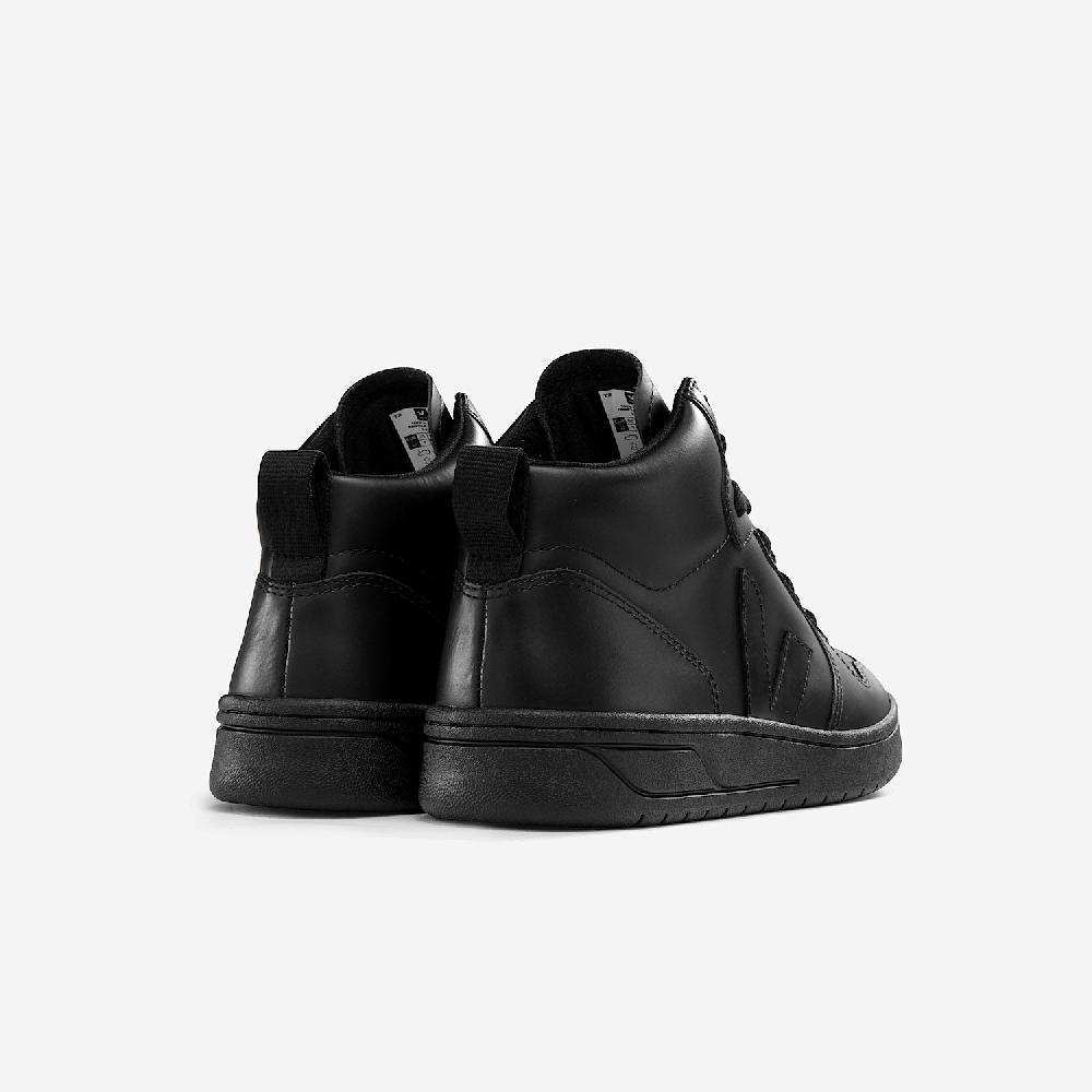 Veja V-15 LEATHER FULL BLACK