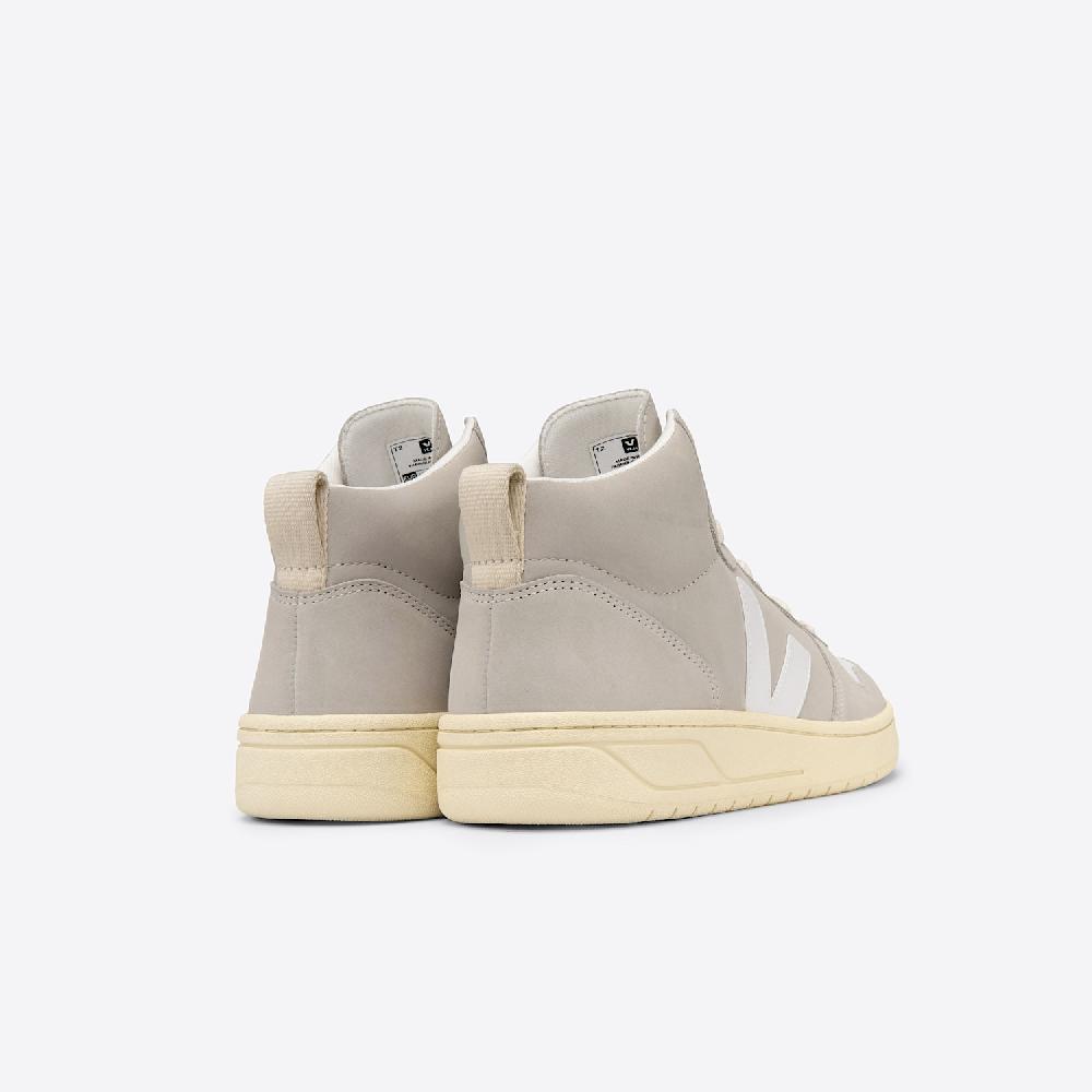Veja V-15 NUBUCK NATURAL WHITE