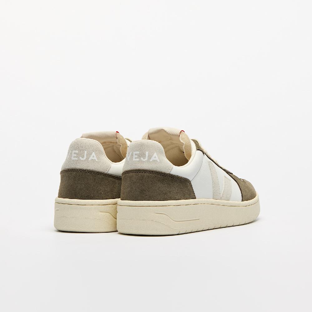 Veja V-82 LEATHER WHITE NATURAL KAKI
