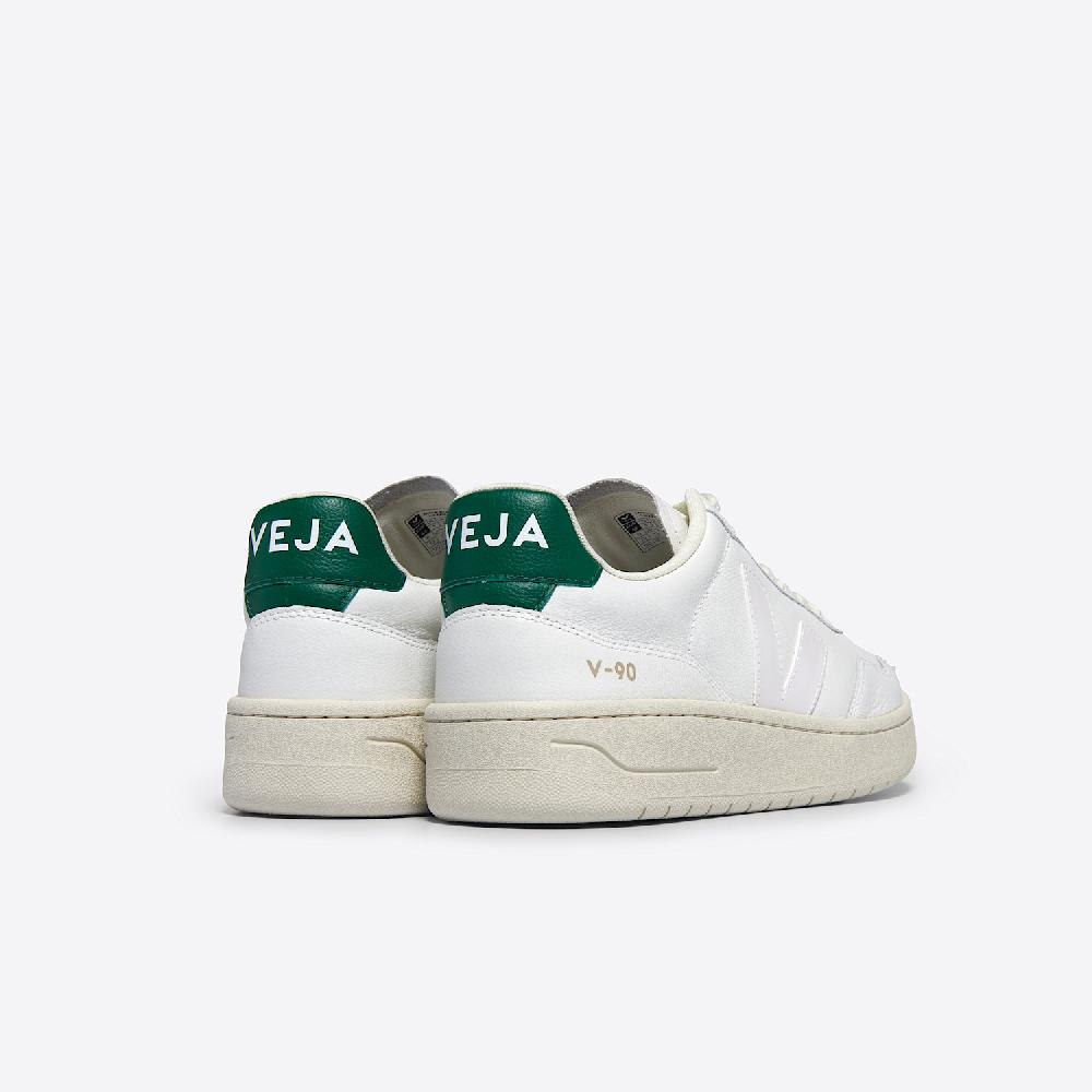 Veja V-90 LEATHER WHITE GOLF