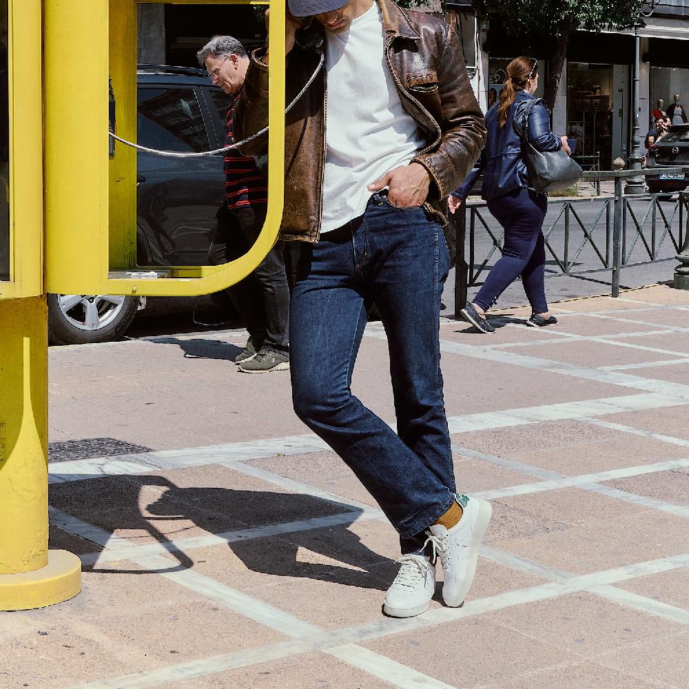 Veja V-90 LEATHER WHITE GOLF