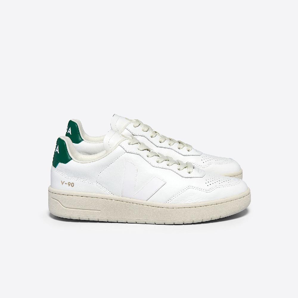 veja V-90 LEATHER WHITE GOLF