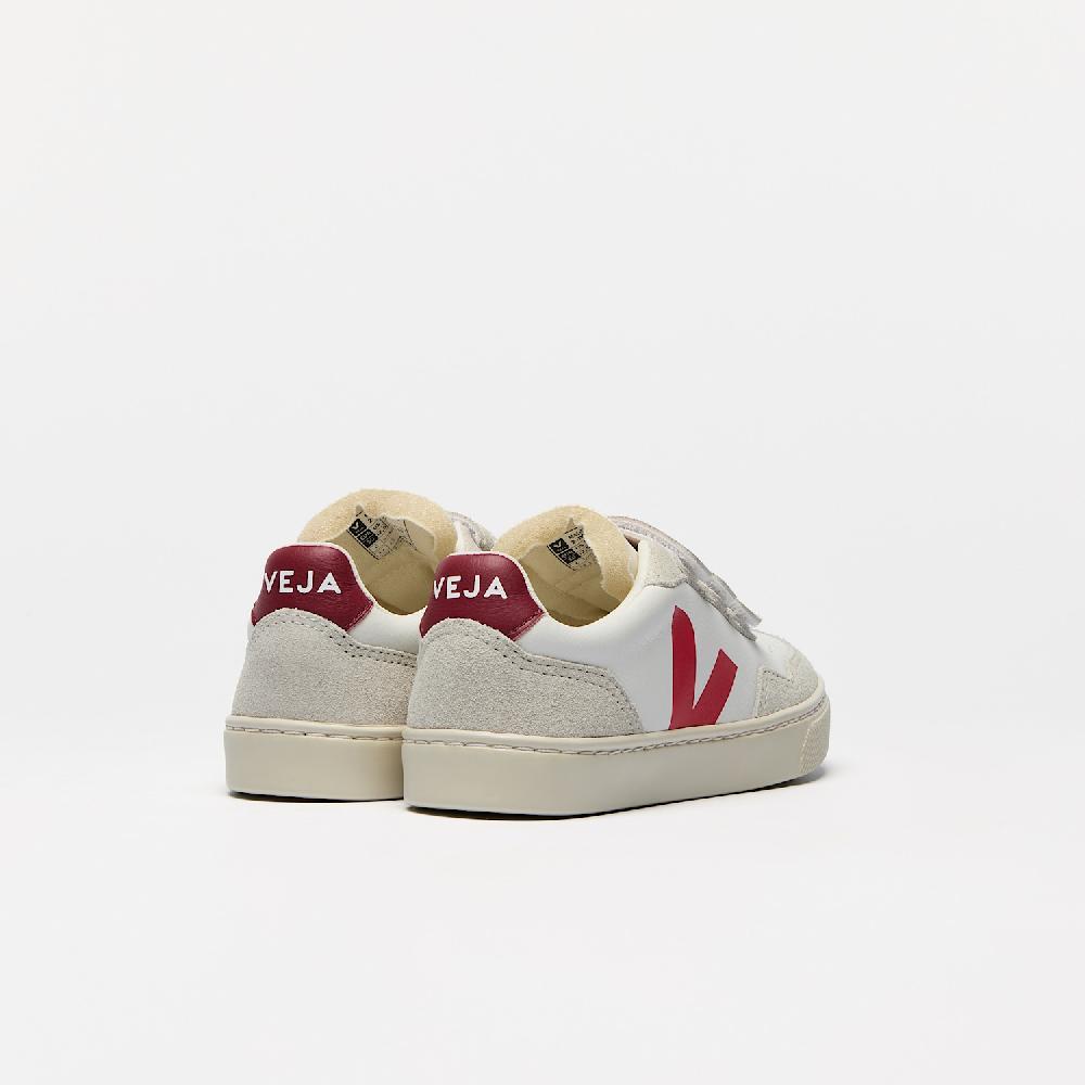 Veja V-90 LEATHER WHITE PEKIN