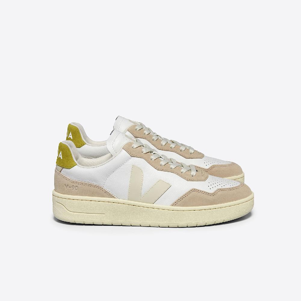 veja V-90 LEATHER WHITE PIERRE LIQUOR