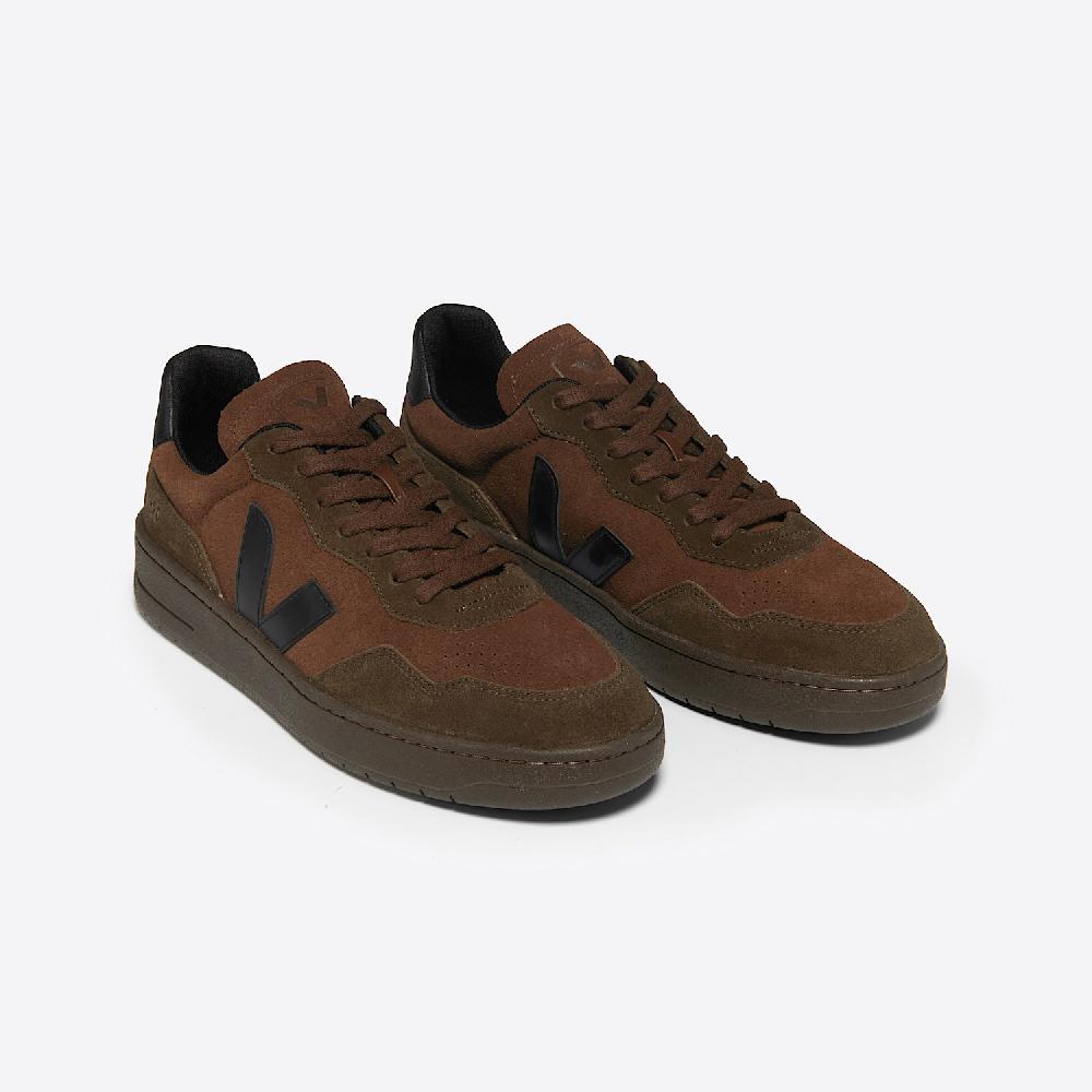 Veja V-90 SUEDE WALNUT BLACK