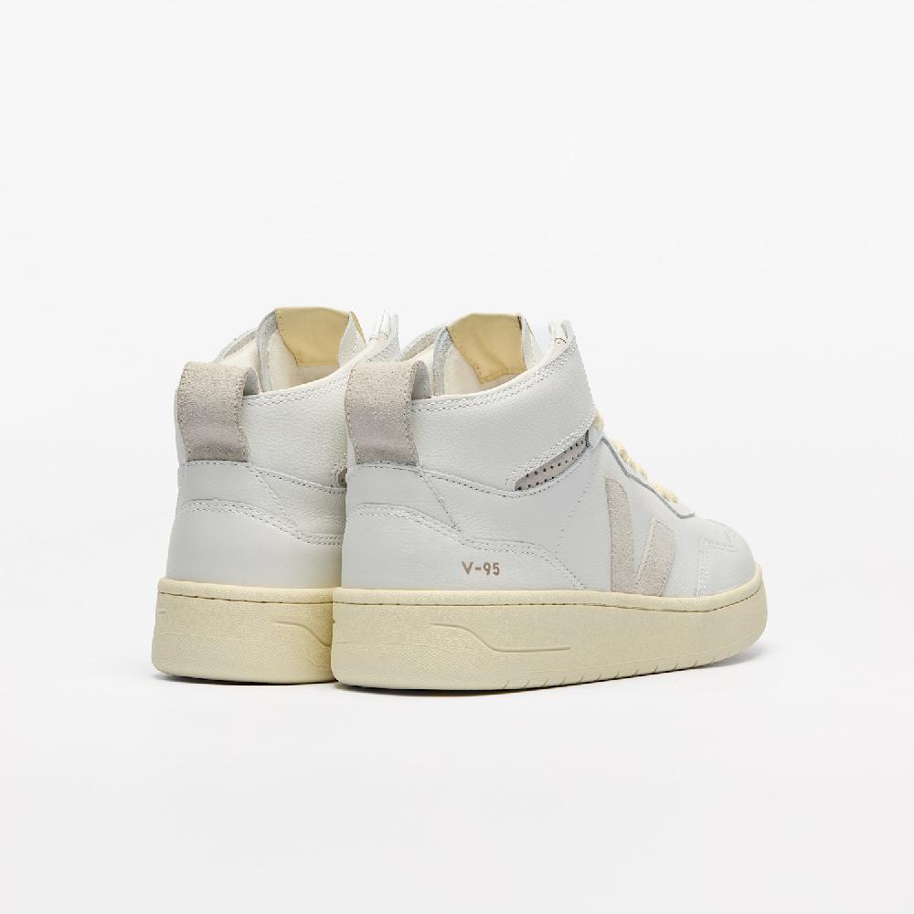 Veja V-95 LEATHER WHITE NATURAL