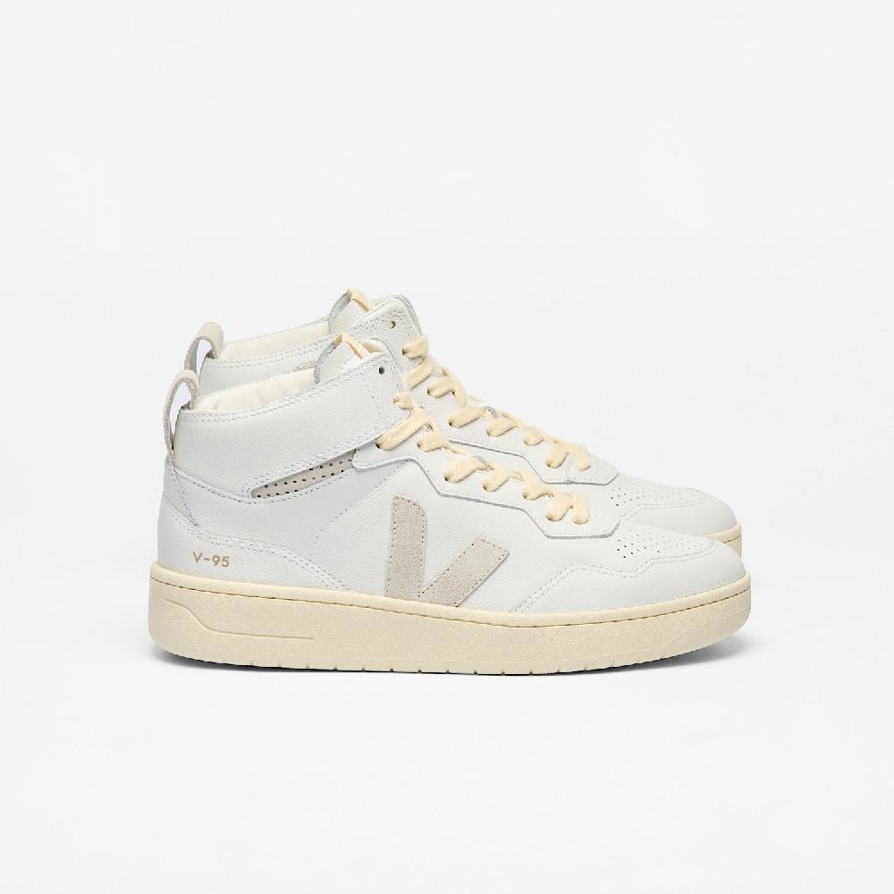 veja V-95 LEATHER WHITE NATURAL