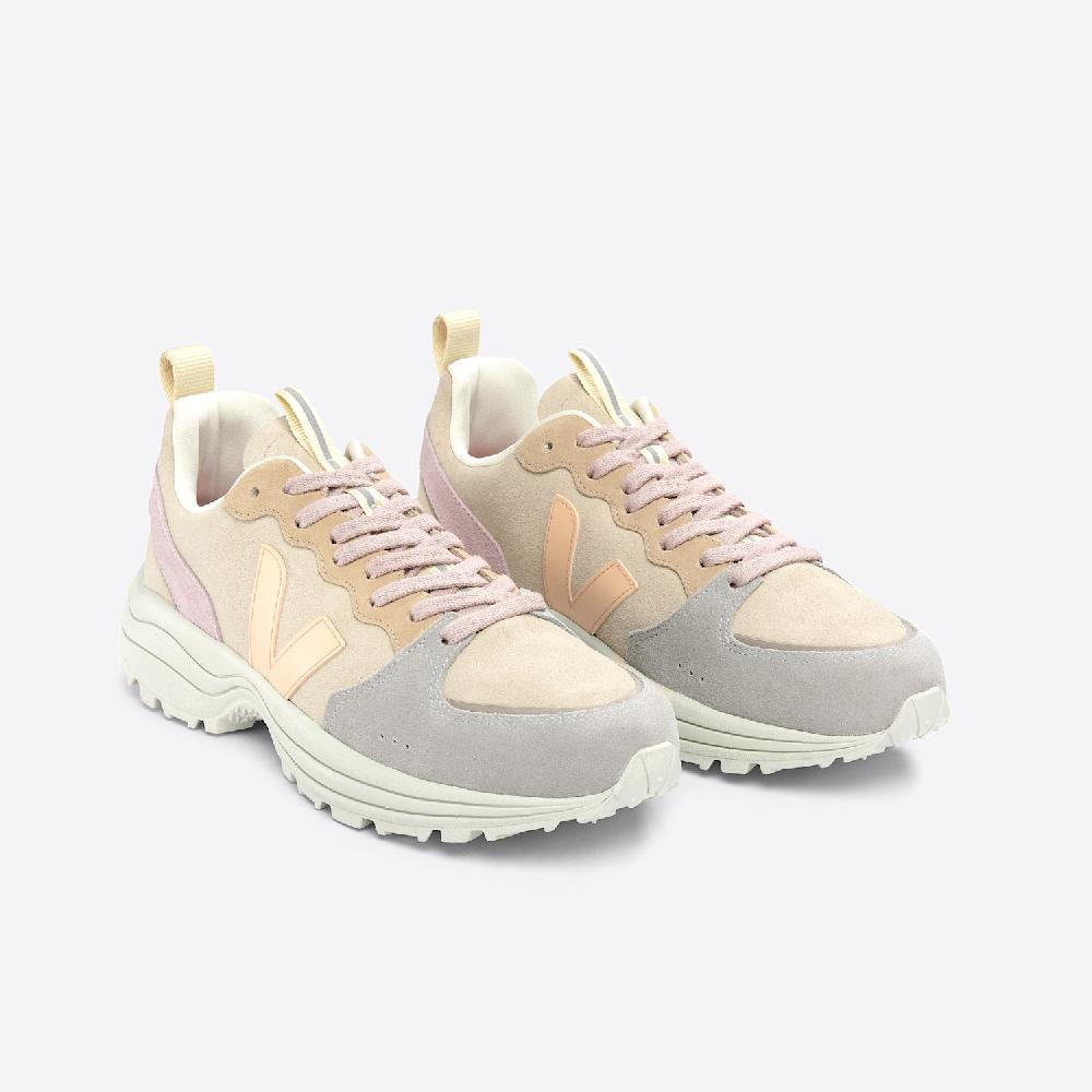 Veja VENTURI SUEDE ALMOND PEACH MULTICO