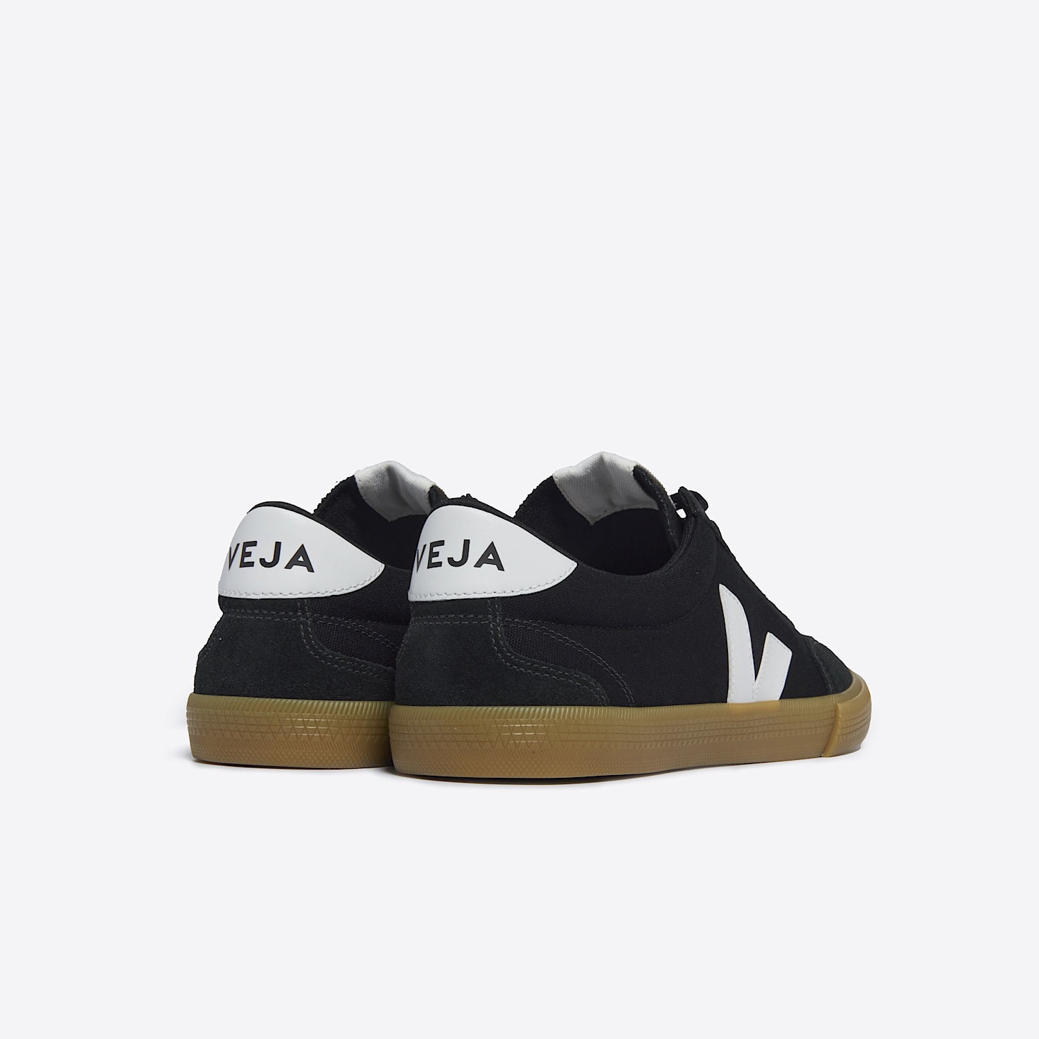Veja VOLLEY CANVAS BLACK WHITE NATURAL