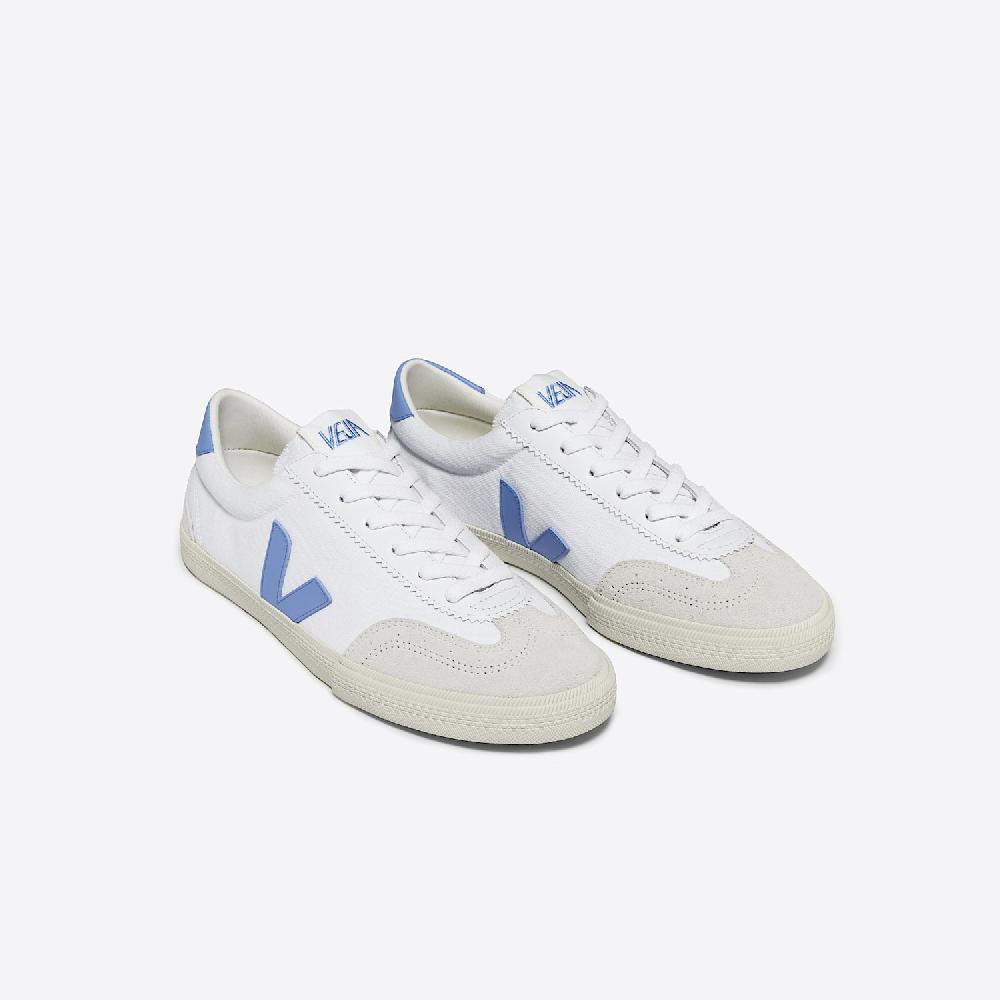 Veja VOLLEY CANVAS WHITE AQUA
