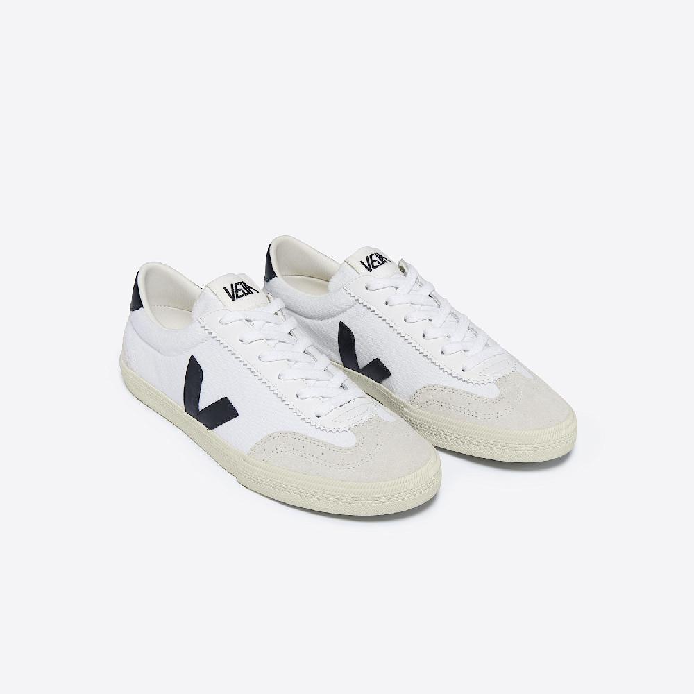 Veja VOLLEY CANVAS WHITE BLACK