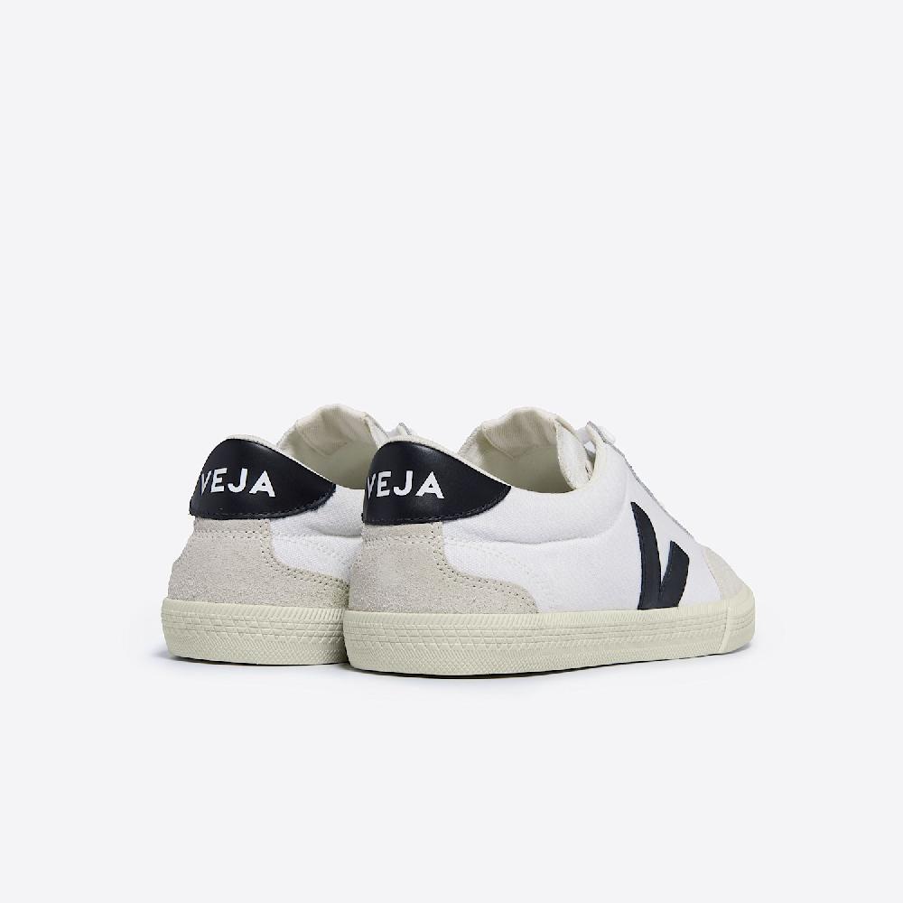 Veja VOLLEY CANVAS WHITE BLACK