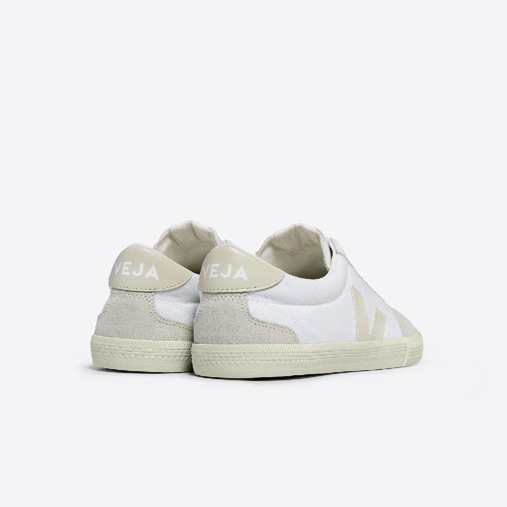 Veja VOLLEY CANVAS WHITE PIERRE