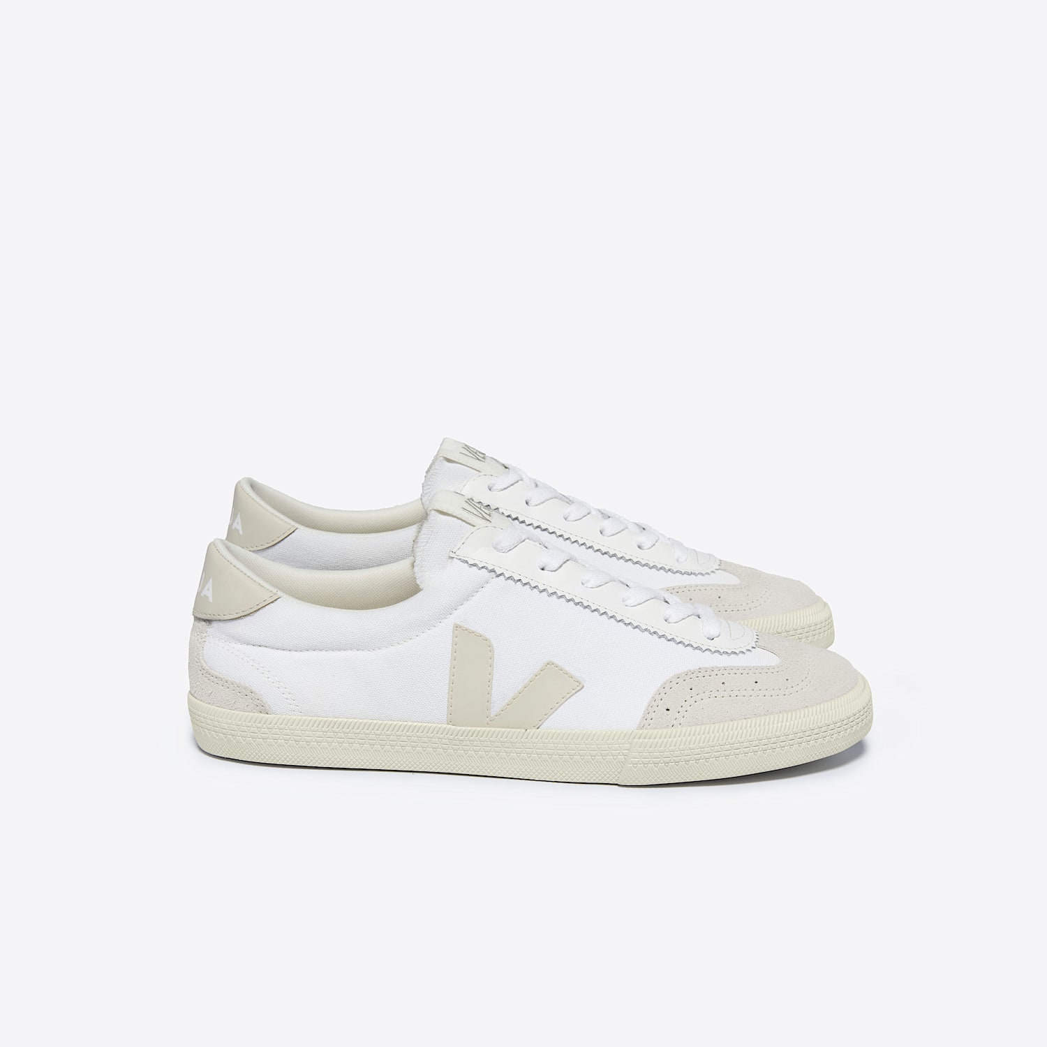 veja VOLLEY CANVAS WHITE PIERRE