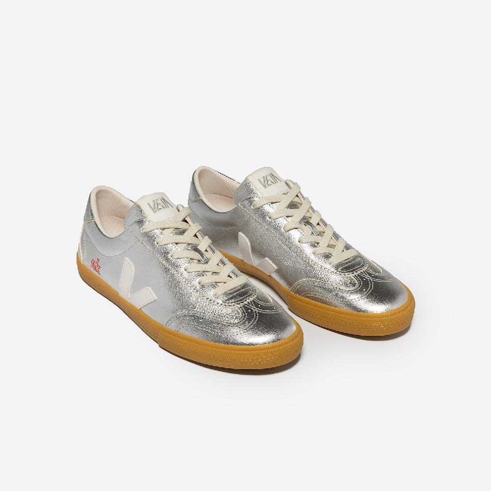 Veja VOLLEY LEATHER VEJA X Nk Store SILVER WHITE