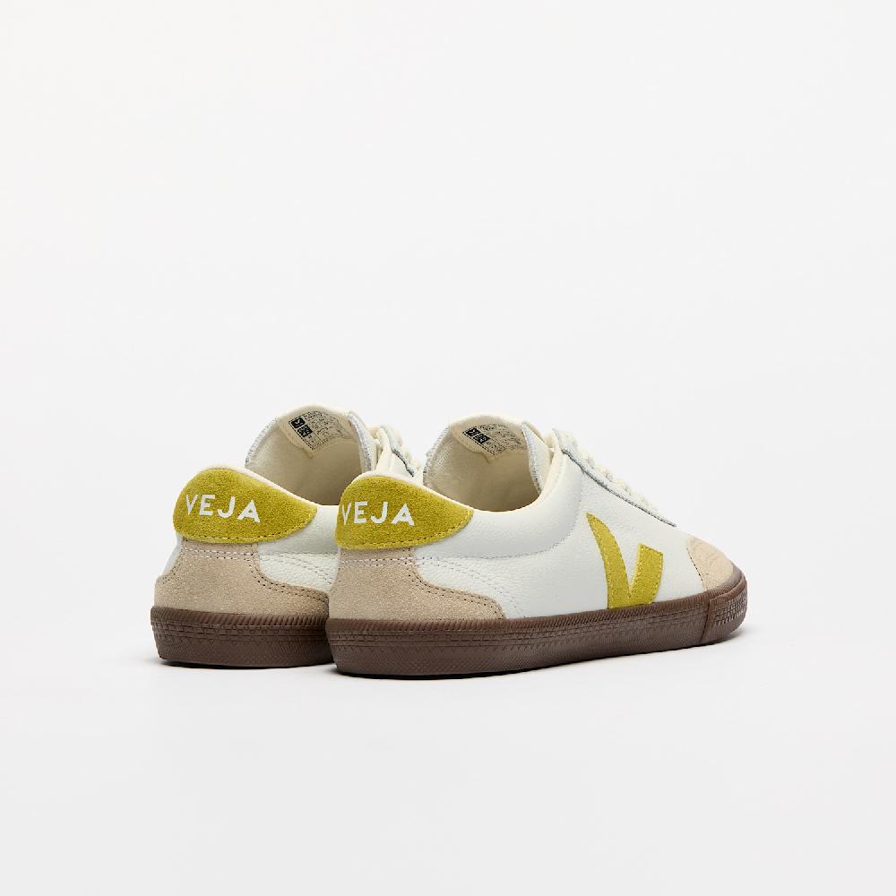 Veja VOLLEY LEATHER WHITE LIQUOR BARK