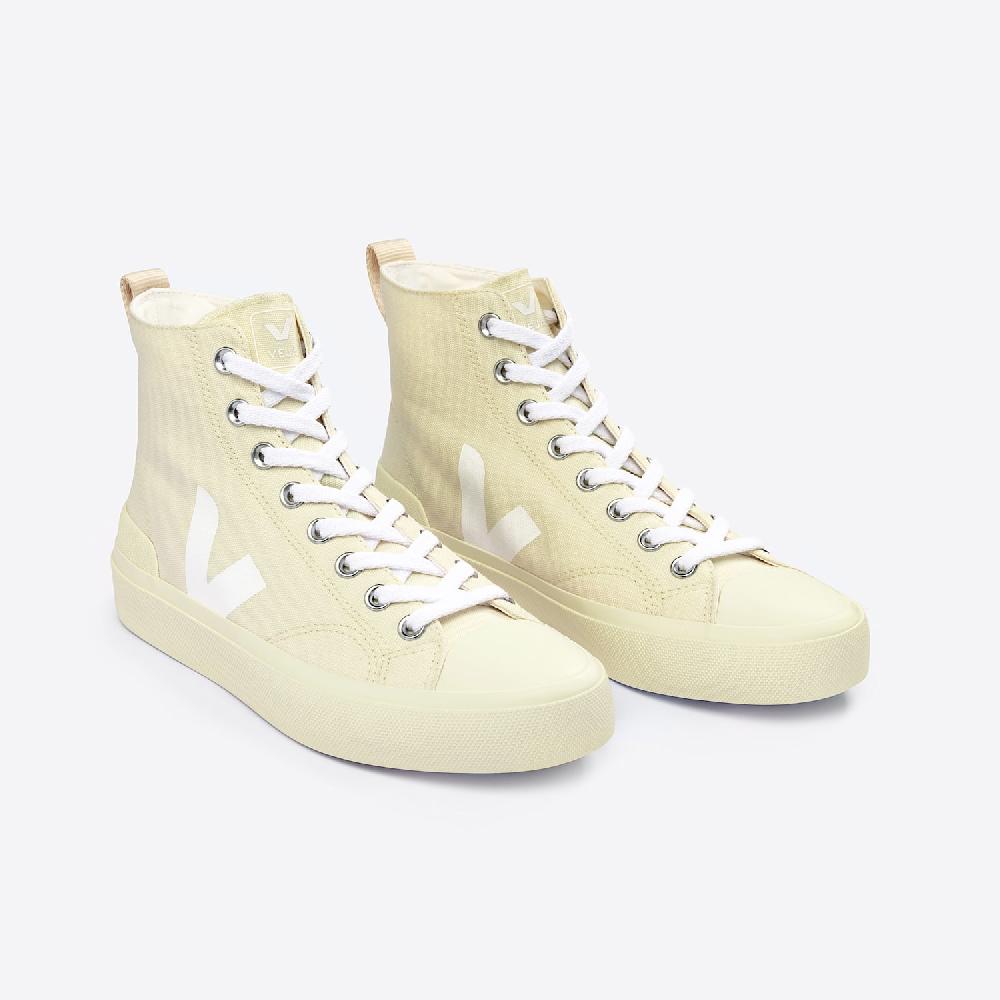 Veja WATA II CANVAS BUTTER WHITE BUTTER SOLE
