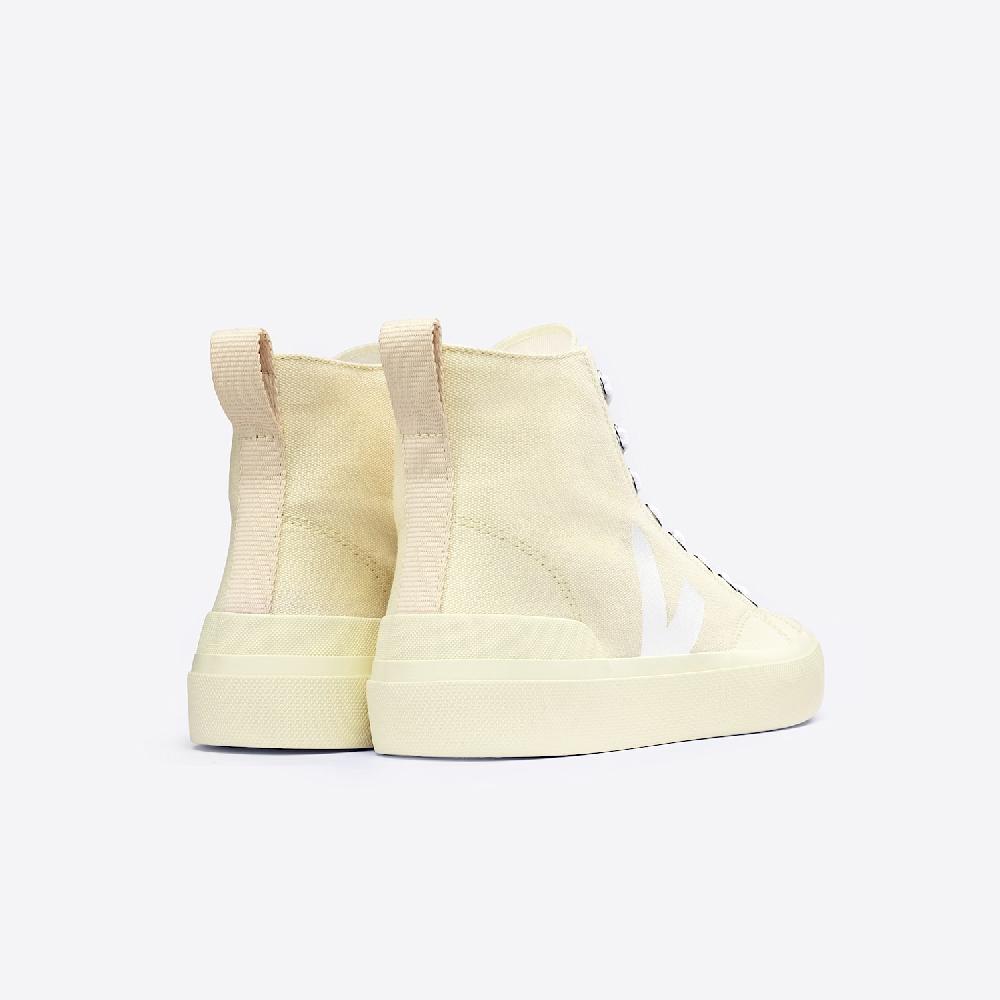 Veja WATA II CANVAS BUTTER WHITE BUTTER SOLE