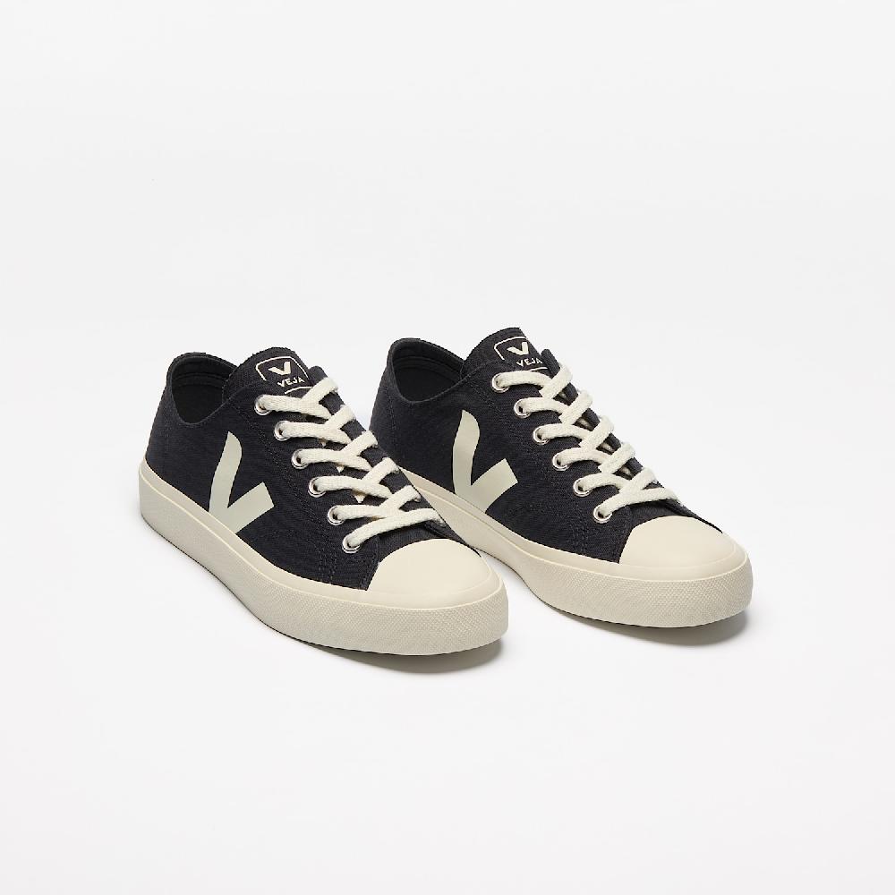 Veja WATA II LOW CANVAS BLACK PIERRE