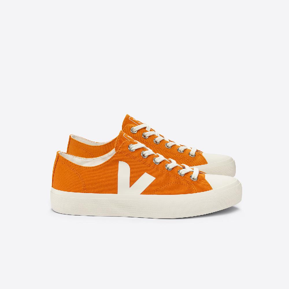 veja WATA II LOW CANVAS PUMPKIN PIERRE