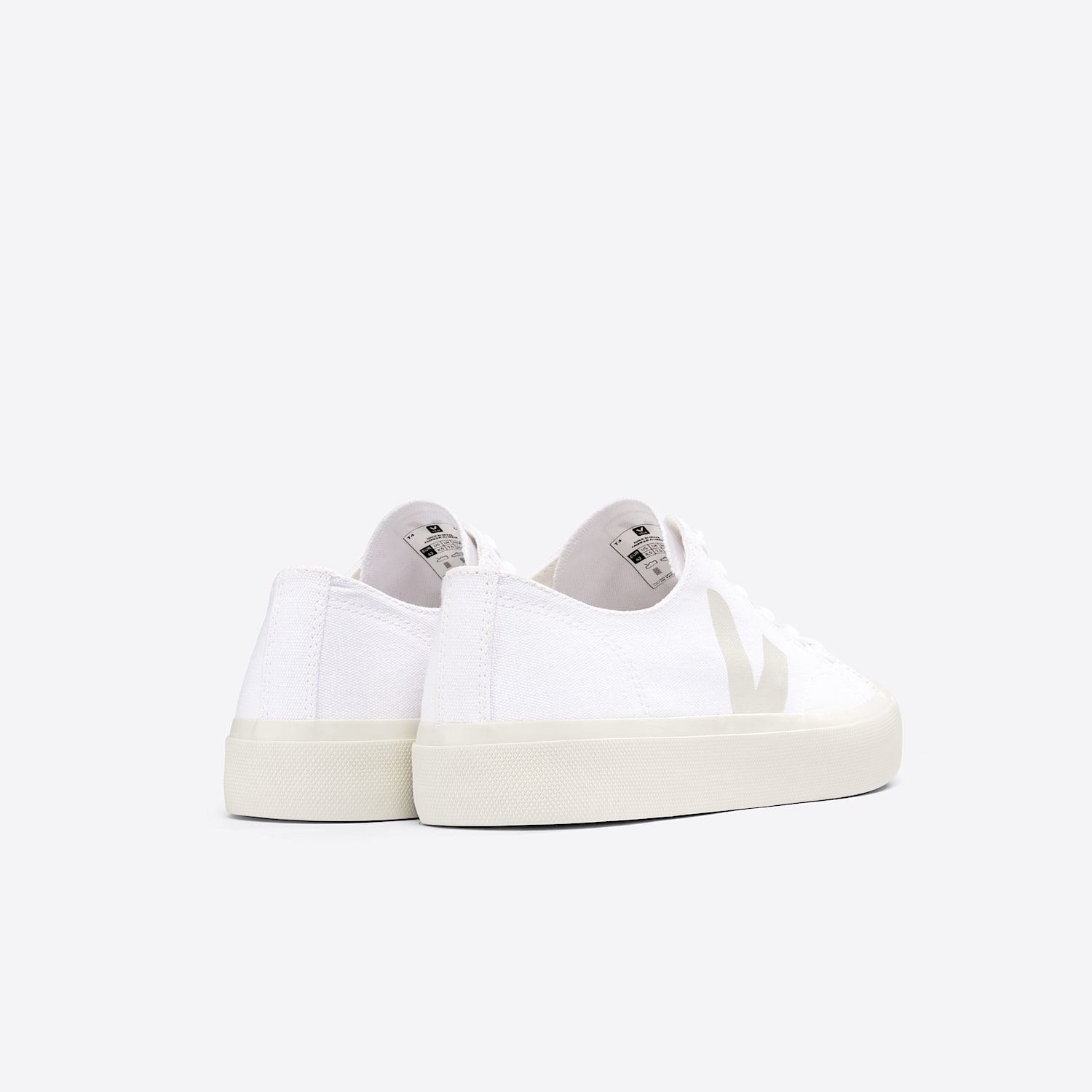 Veja WATA II LOW CANVAS WHITE PIERRE