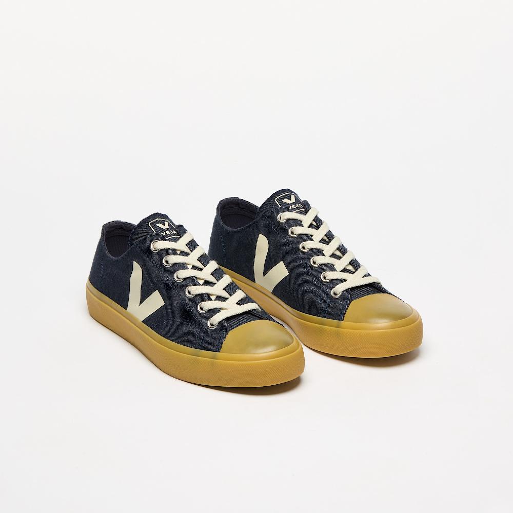 Veja WATA II LOW DENIM BLUE PIERRE NATURAL