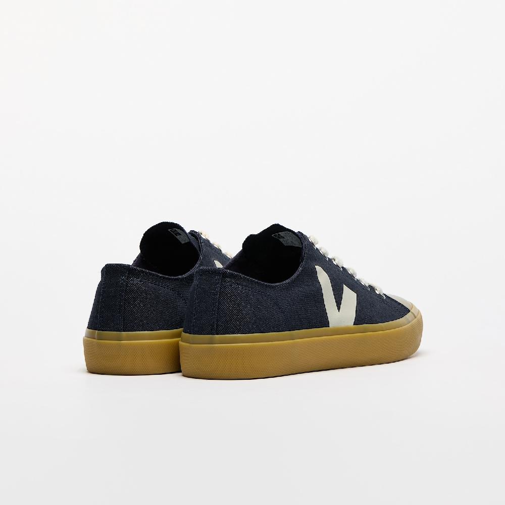 Veja WATA II LOW DENIM BLUE PIERRE NATURAL