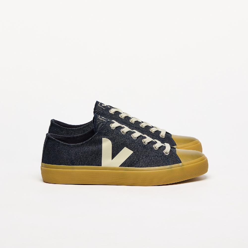 veja WATA II LOW DENIM BLUE PIERRE NATURAL