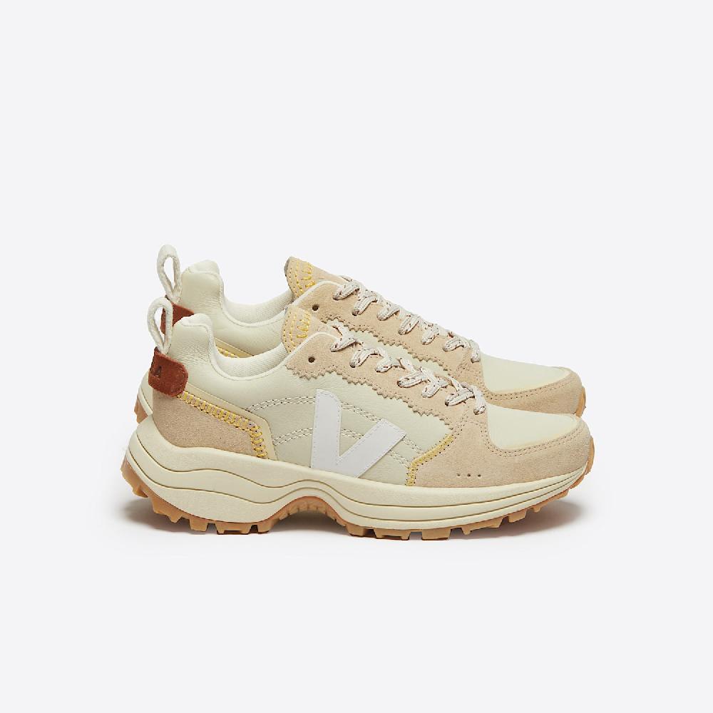 veja VENTURI II LEATHER VEJA X BIMBA Y LOLA MULTICO ALMOND